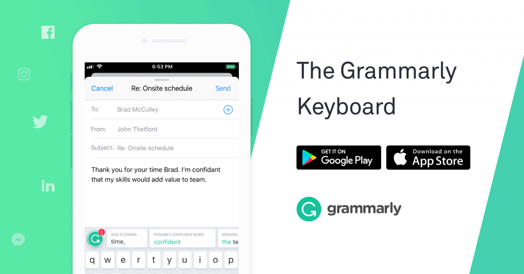 Grammarly - ifeedny